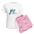 thumbnail image 6 of CafePress - Physical Therapy Women's Light Pajamas - Women's Short Sleeve Print T-Shirt and Pants Light Cotton Pajama Set, 6 of 7
