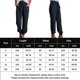 thumbnail image 3 of Pantalones Bombachos Pantalones bombachos de cintura elástica para mujer, pantalones informales de algodón (azul marino M) Cgtredaw Para estrenar, 3 of 7