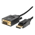 thumbnail image 3 of Rocstor Premium 6ft DisplayPort to VGA Cable M/M Supports 1080p 60HZ Y10A172-B1, 3 of 6