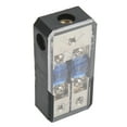 thumbnail image 4 of ANGGREK Amp Power Distribution Block,2 Way Fuse Box,2 Way Fuse Holder Box 1 In 2 Out 60A Power Distribution Block Universal For Car Yacht Stereo Audio, 4 of 8