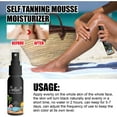thumbnail image 4 of serony Vaporisateur Autobronzant Naturel Bronze Sans Soleil Mousse Autobronzante 30ML, 4 of 9