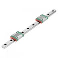 thumbnail image 2 of 250mm MGN12 Miniature Linear Rail Guide with 12mm Width 2pcs MGN12B Slide Blocks Small Size Lightweight High Accuracy Interchangeable Lubrication System, 2 of 7