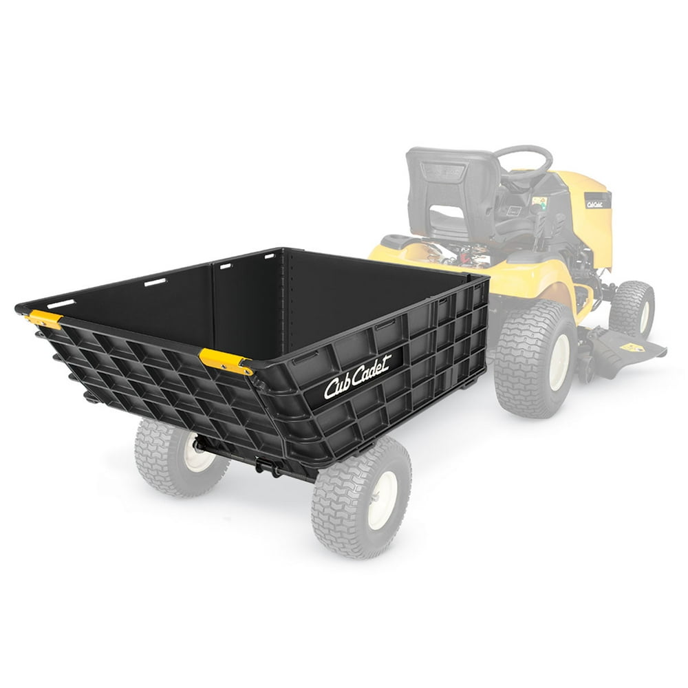 Genuine Cub Cadet Hauler (10 cu. ft.), TowBehind Dump Cart for Riding