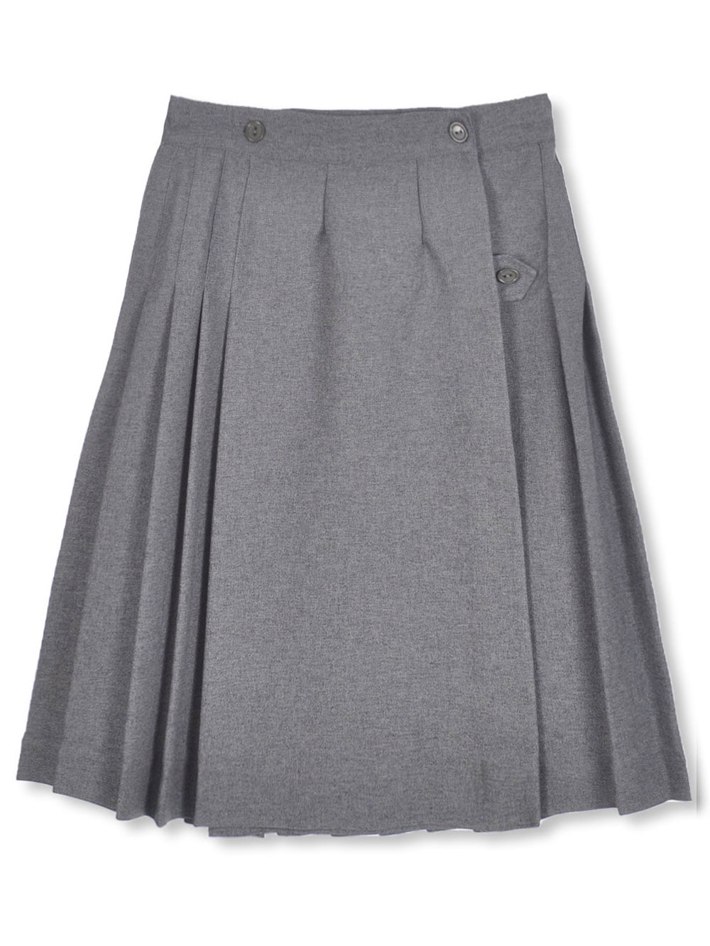 ZECO New Girls Dress Kilt Pleated Polyester Skirt Adjustable School Uniform Wear 