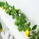thumbnail image 5 of Enredaderas Artificiales con Hojas de Margaritas de Limón, Plantas Colgantes de Imitación para Decoración de Paredes, Ambientación, Estanterías, Tallos de Follaje Decorativos., 5 of 7