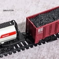 thumbnail image 5 of Tren de carga clásico, juguete eléctrico, tren navideño, juego de vías con pistas de luz, modelo de juguetes para niños, regalo para niños, 5 of 5