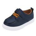 thumbnail image 2 of Baby Boy's Leather Lace-Up Shoes Casual Board, 2 of 3