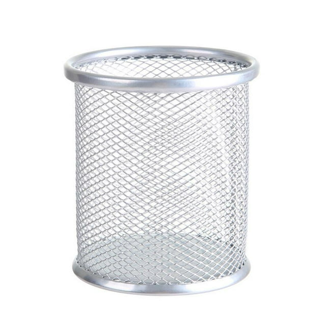 Pen Holder Mesh Pencil Holder Metal Pencil Holder for Desk Office Pen Organizer Desk Organizer Storage Office Accessories Kitchen Home Wire Utensil Holder