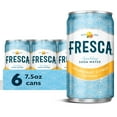 thumbnail image 2 of (2 pack) Fresca Grapefruit Citrus Mini Soda Pop Soft Drink, 7.5 fl oz, 6 Pack Cans, 2 of 11