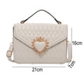 thumbnail image 2 of Bolsos cruzados para mujer, bolsos pequeños, bolso de hombro, bolso de noche con correa de cadena, 2 of 6