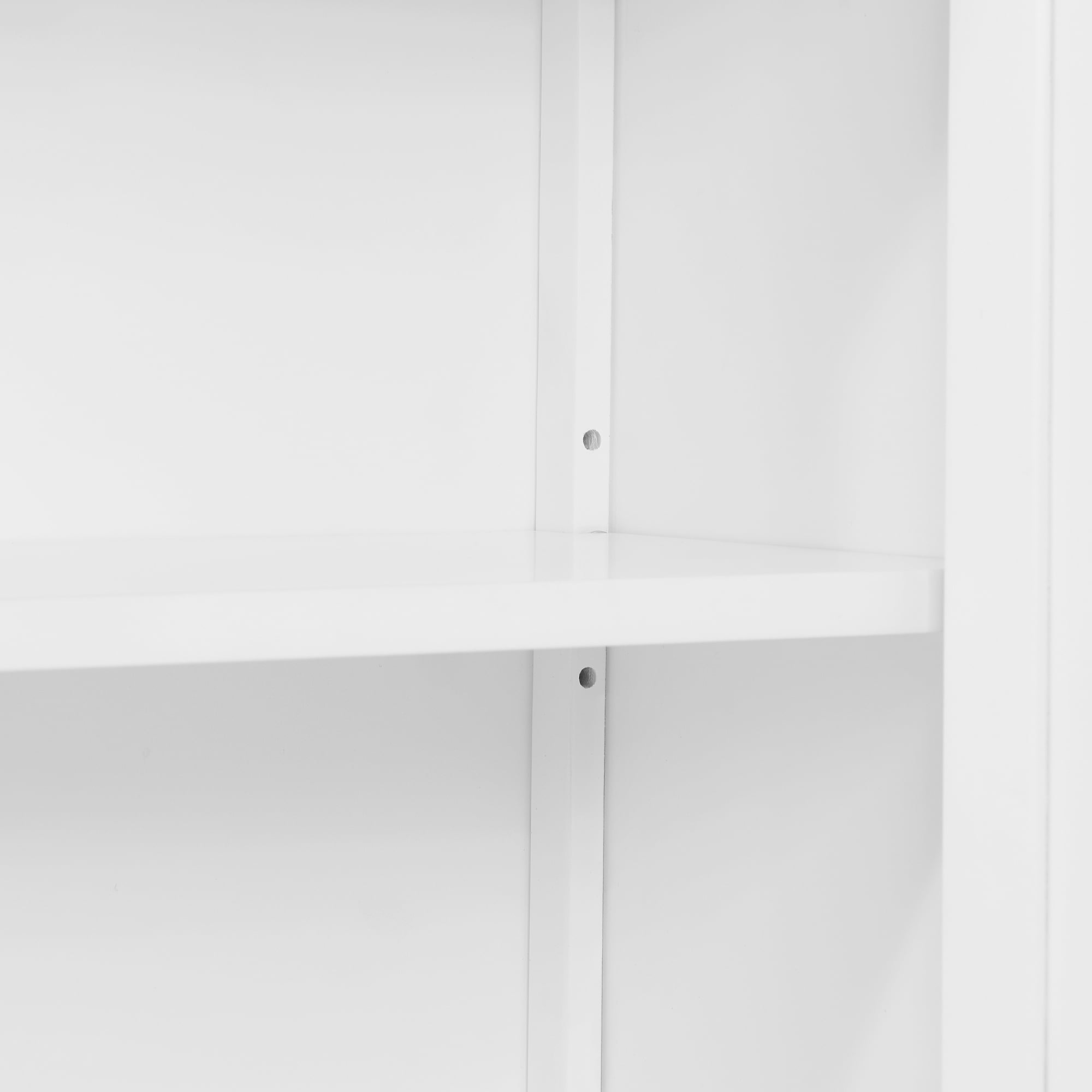 Alaterre Furniture Dover 27 in. W Shelf Wall Cabinet with Towel Rod and 2  Doors in White ANDO73WH - The Home Depot