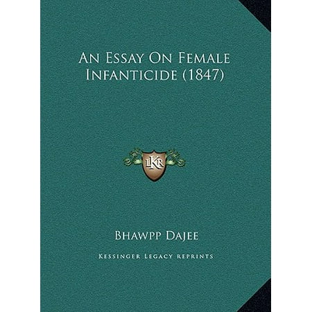 Essay on female infanticide