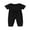 Black, variant on Bagilaanoe Toddler Baby Girl Boys Jumpsuit Short Sleeve Bodysuit 3M 6M 12M 18M 24M 3T Kids Casual One Piece Romper