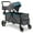 Grey/Blue Moon, variant on Jeep Sport All-Terrain Stroller Wagon by Delta Children - Includes Canopy, Parent Organizer, Adjustable Handlebar, Snack Tray & Cup Holders, Grey/Bonfire