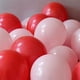 thumbnail image 3 of Globos de fiesta GBSAWER de látex rojo 30 cm paquete de 100, 3 of 8