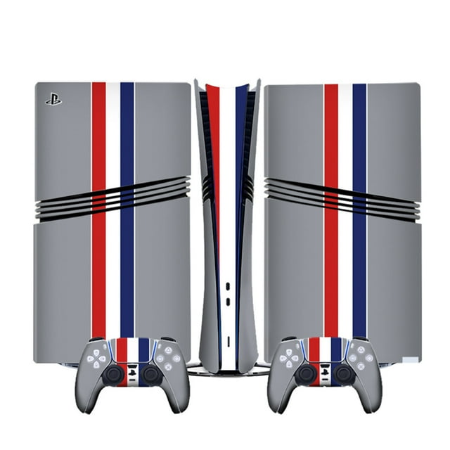 Compatible With PS5 Pro Consoles Cartoon Anime Stickers Set, Cute Custom Decals with Game Controller Skin