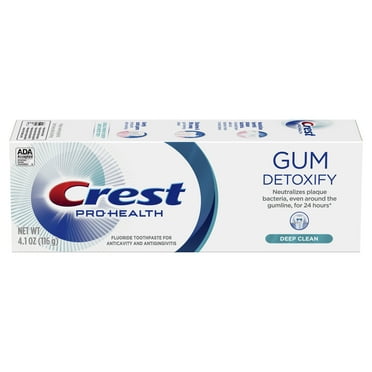 Crest Pro Health Gum Detoxify Toothpaste, Deep Clean, 4.1 oz