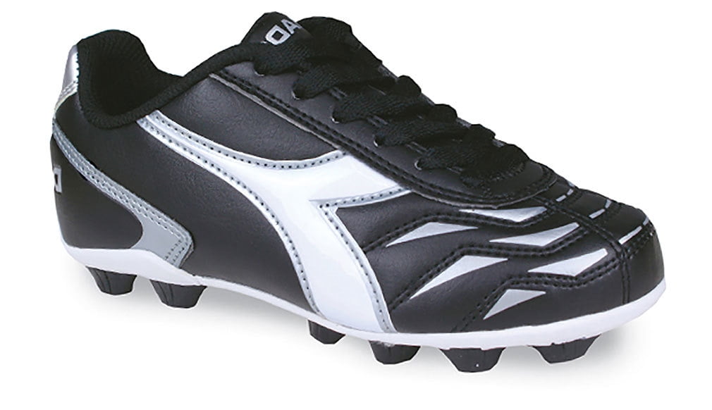 Details about   NEW Diadora Soccer Cleats Capitano Black/White/Silver Youth Size 10 5 6 