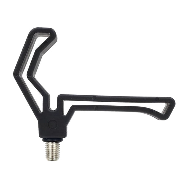 Cabezal de de caña de pescar 2 unids/pack pesca Rod resto V-cabeza Universal pesca trasero descansando pinza con M3/8 se la la adaptaciónción a las barras Accesorios