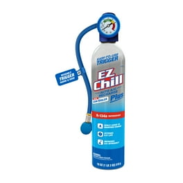 EZ Chill R-134a Refrigerant With Leak Sealer and UV Dye, 10.25 oz - Walmart.com EZ Chill R-134a Refrigerant With Leak Sealer and UV Dye, 10.25 oz - Walmart.com