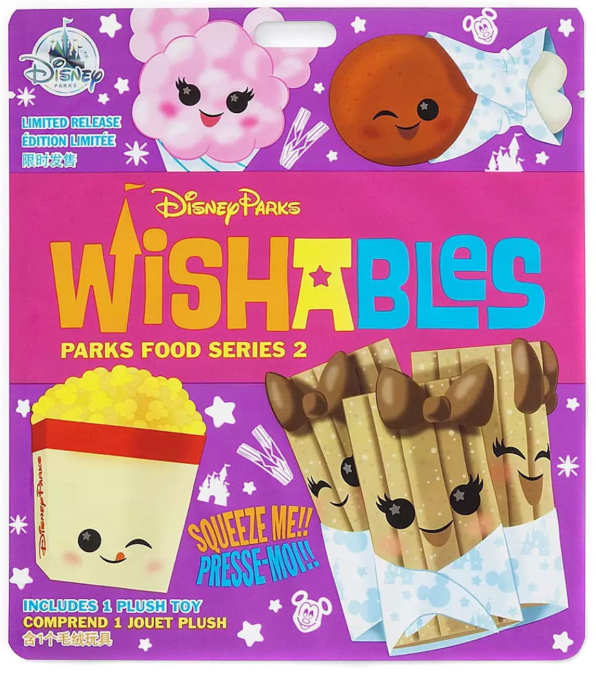 Disney Parks Wishables Parks Food Series 1 Plush Complete Set Of 5 NEW