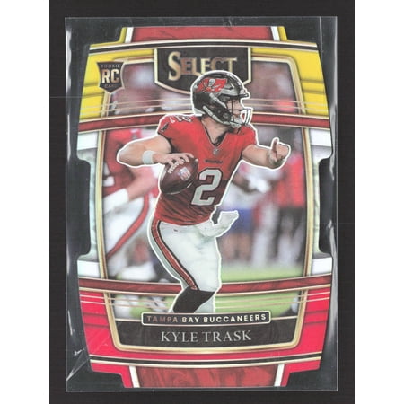 2022 Panini Select Prizm Concourse Kyle Trask RC #63 Tampa Bay Buccaneers Football Card