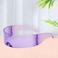 thumbnail image 4 of Gafas de sol Alien Robot Gafas de sol Estrechas Diadema unisex Rimless Cool Violeta jinwen Gafas de fiesta, 4 of 8