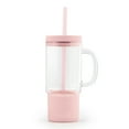 thumbnail image 1 of Ello Nova 18 oz Glass Travel Mug with Straw, 1 of 6