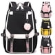 thumbnail image 1 of Mochila para niñas YONGSHENG Mochila con carga USB Mochilas lindas para niñas adolescentes Negro, 1 of 5
