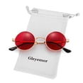 thumbnail image 1 of Gafas de Sol Polarizadas Redondas Gleyemor para Hombre y Mujer en Rojo y Amarillo, 1 of 6