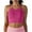 a1 Hot Pink, variant on qolati Womens Crop Tank Tops Ribbed Hollow Out Strap Basic Workout Tops Sleeveless Fitness Sports Running Yoga Shirts Tops