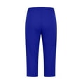 thumbnail image 5 of Jxximdong Leggings for Women Leggings For Women Plus Size High Waisted Yoga Cropped Trousers Summer Gym Pants Blue M Yoga Pants, 5 of 6