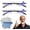2pc, variant on 2026 Model Clarity Blue Auto Focus Glasses Self Adjusting Women Clarity Auto Focus Glasses Men Intelligent Dual Focus Glasses