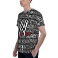 thumbnail image 6 of Mens Wwe 3d Print T-Shirt Crewneck Short Sleeve Tee Shirt, 6 of 7