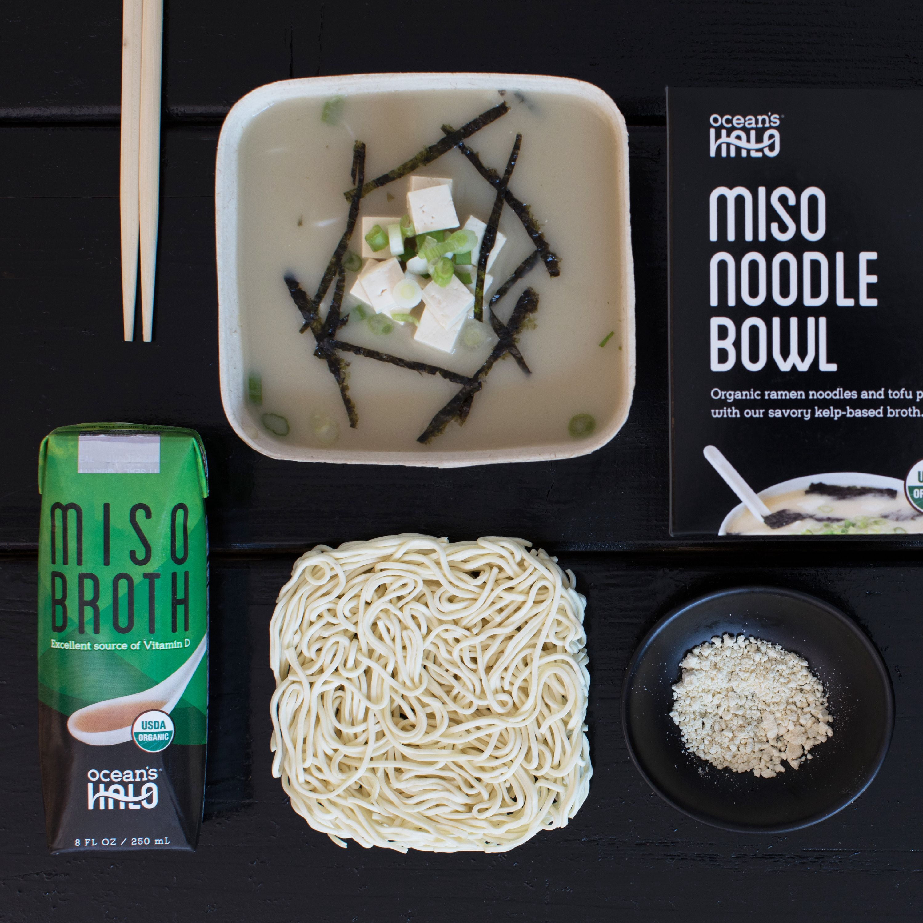 Ocean's Halo Organic and Vegan Miso Noodle Bowl, 10.75 oz.
