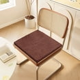 thumbnail image 6 of Dining Chair Cushion 16x16 Inch Removable Washable Cover with Non-Slip Straps, Linen Seat Cushion Pad Thick Foam for Kitchen Office Home Chairs, 6 of 6