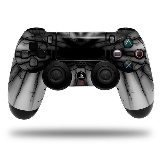 Vinyl Skin Wrap for Sony PS4 Dualshock Controller Lightning Black (CONTROLLER NOT INCLUDED)