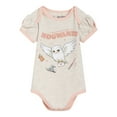 thumbnail image 3 of Harry Potter Hedwig Owl Bodysuit, Bubble Shorts and Shoes 3 Piece Outfit Set Newborn to Infant, 3 of 5