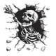 thumbnail image 2 of ShinYu Halloween Skull Wall Stickers Horror Art Wall Decals Removable Pvc Peel And Stick For Halloween Party Toilets Door Living Room Bedroom Kitchen Decorations, 2 of 6
