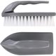 thumbnail image 3 of Shaped Scrubbing Brush with Curved Grip Handle, Durable hard synthetic plastic fibres, Ergonomic shape ideal for deep cleaning, 3 of 5