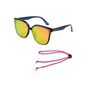 Panama Jack® x Foster Grant® Blue Square Women's Sunglasses with