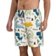 thumbnail image 2 of Fotbe Childish Dinosaur Trajes de Baño Estampados para Hombre, Shorts de Verano de Secado Rápido, Ropa de Playa, Bañadores-XX-Large, 2 of 6