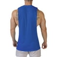 thumbnail image 5 of Taqqpue Men's Tank Top Sleeveless Muscle Stringer Workout Top Cut Open Gym Training Bodybuilding Athletic T Shirts Quick Dry Fitness Shirt, 5 of 6