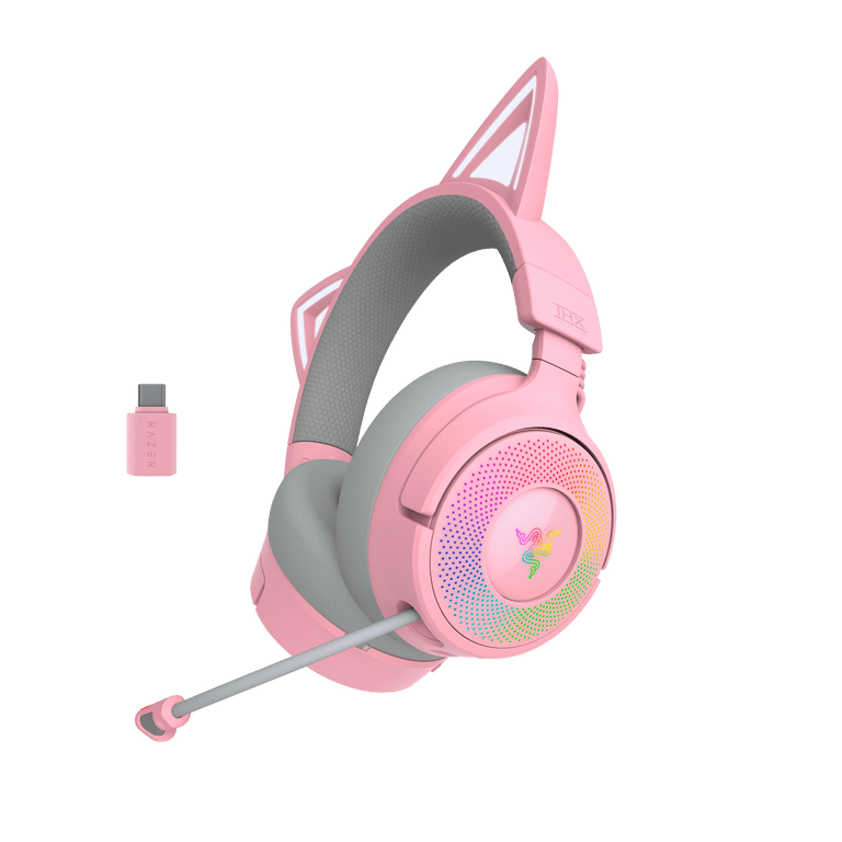 Razer Kraken Kitty V3 Pro Wireless RGB Kitty Headset for Gaming