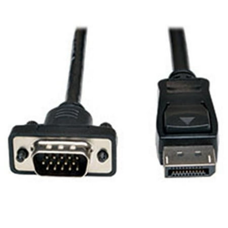 UPC: 0037332191946 | Tripp Lite P581-010-VGA-V2 10ft DisplayPort 1.2 to VGA Active Adapter Cable M/M