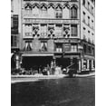 thumbnail image 2 of Atget, Eugene 15x18 Gold Ornate Wood Framed with Double Matting Museum Art Print Titled - Paris, 1903 - House on the Place du Caire, 2 of 4