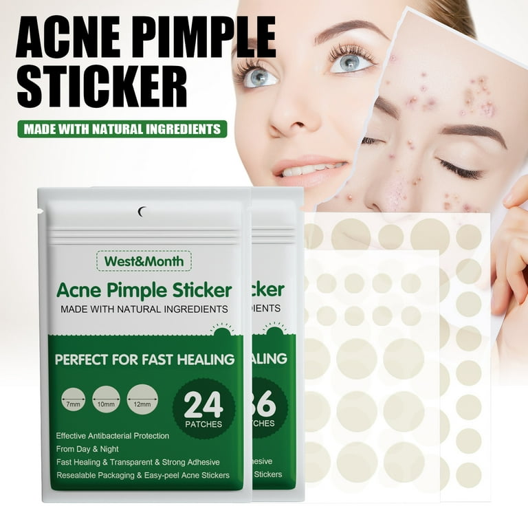 Acne Pimple Patches for face, Healing Invisible (0.1mm) Acne Patches for  Acne Treatment,Acne Patches for face, Zit Patch