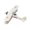 light gray, variant on Colcolo 1:48 Construction Kits Airplane Model Desk Decor Birthday Gift Assemble for Kids light blue