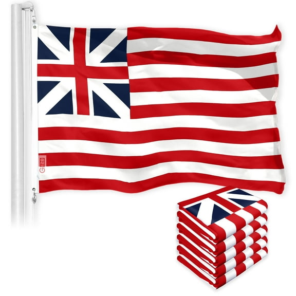 Grand Union Flag 3x5FT 5-Pack 150D Printed Polyester By G128