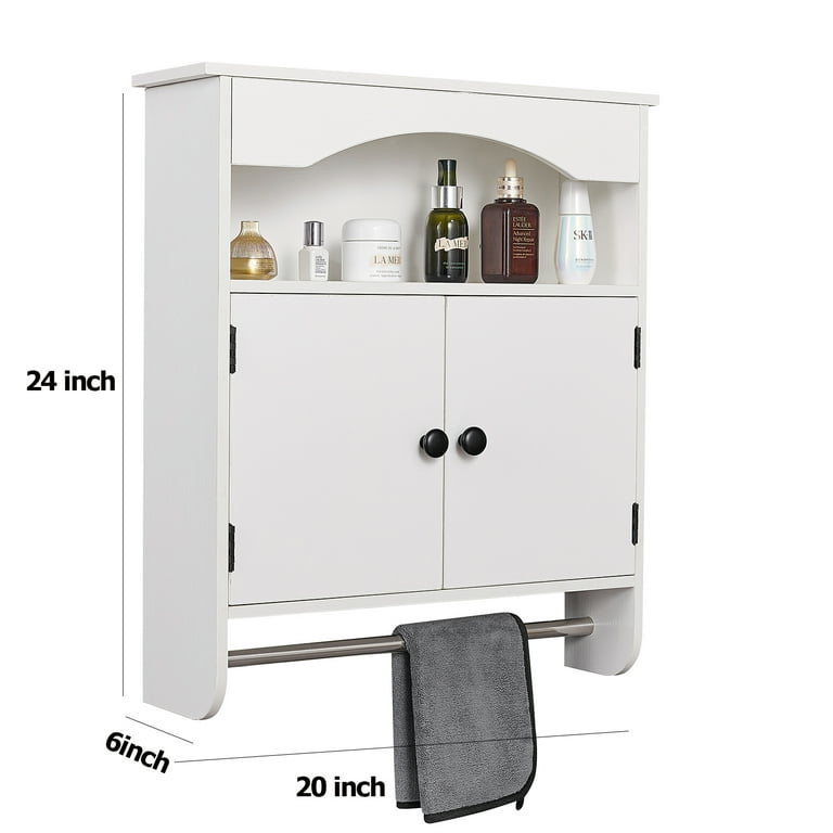Bathroom wall cabinet for towels clearance